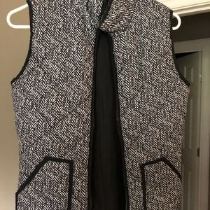 Black and White Vest